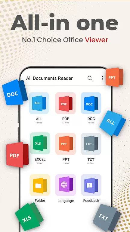 Document Reader PDF Reader スクリーンショット 0