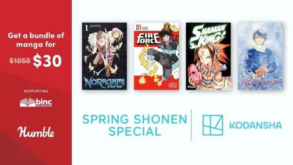 Humble Bundle melancarkan Spring Shonen Manga Deal: 96 Volumes untuk $ 30