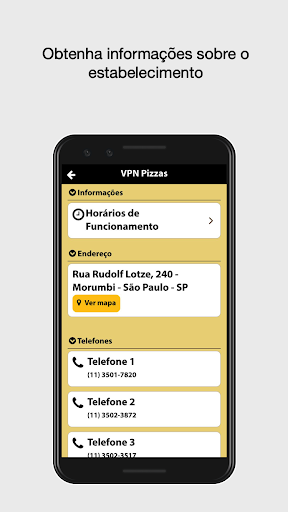 VPN Pizzas App Captura de tela 2