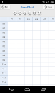 Simple Spreadsheet スクリーンショット 0