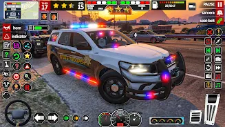 Cop Police Car Driving Game 3D Ảnh chụp màn hình 0