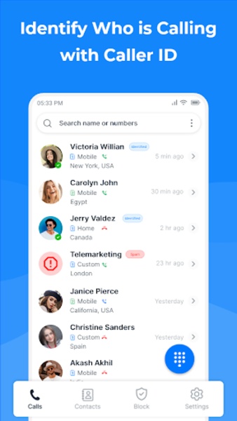 Show Caller ID & Spam Blocker Screenshot 3