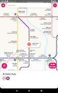 Delhi Metro Map & Routing 스크린샷 0