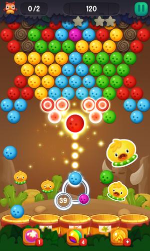 Frog pop bubble island Ekran Görüntüsü 1