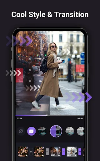 Filmigo Video Maker Mod ဖန်သားပြင်ဓာတ်ပုံ 3