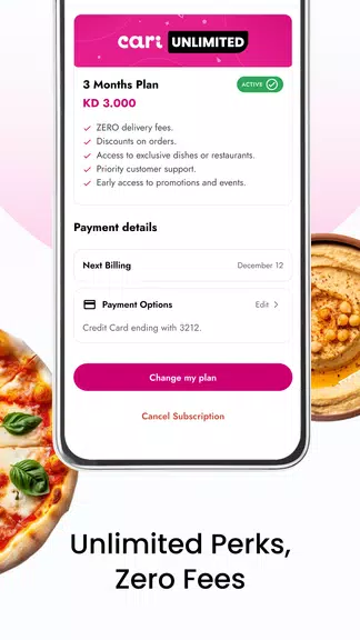 Cari: The best food delivered Captura de tela 1