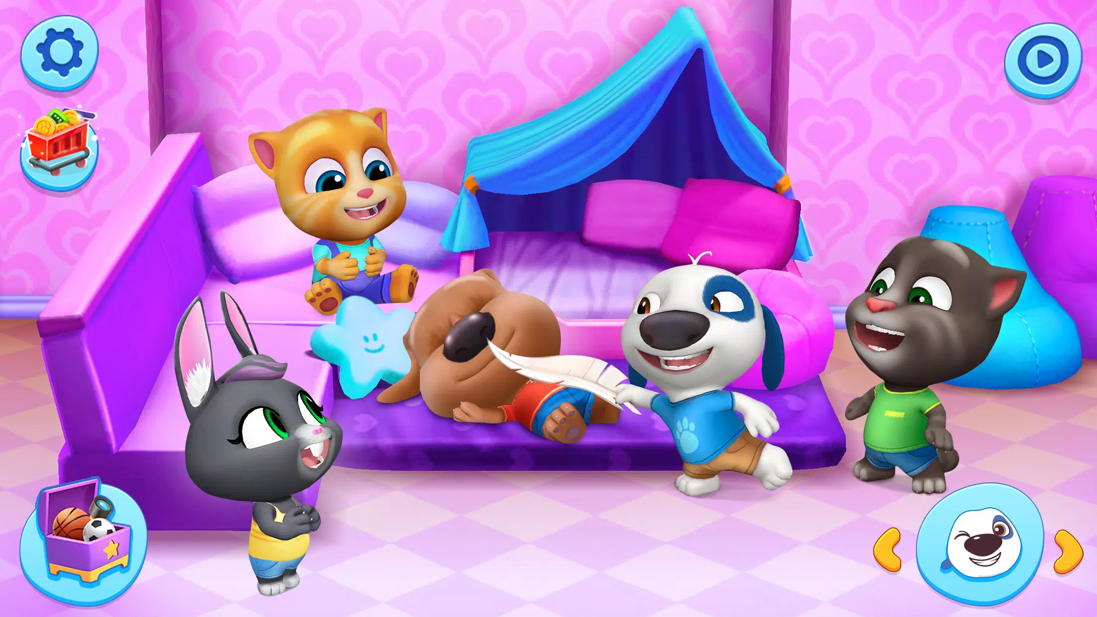 My Talking Tom Friends Captura de pantalla 3