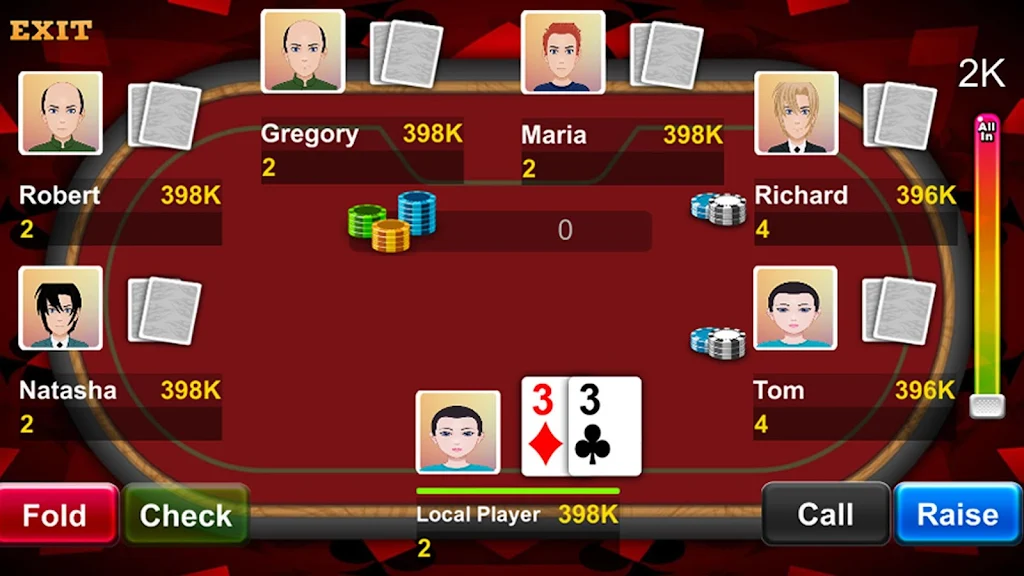 Texas Hold’em + Slot Machines 2 in 1 ဖန်သားပြင်ဓာတ်ပုံ 3