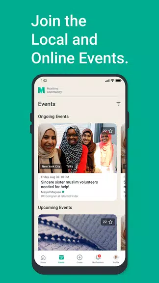 Muslims: Events & Discussions Zrzut ekranu 2