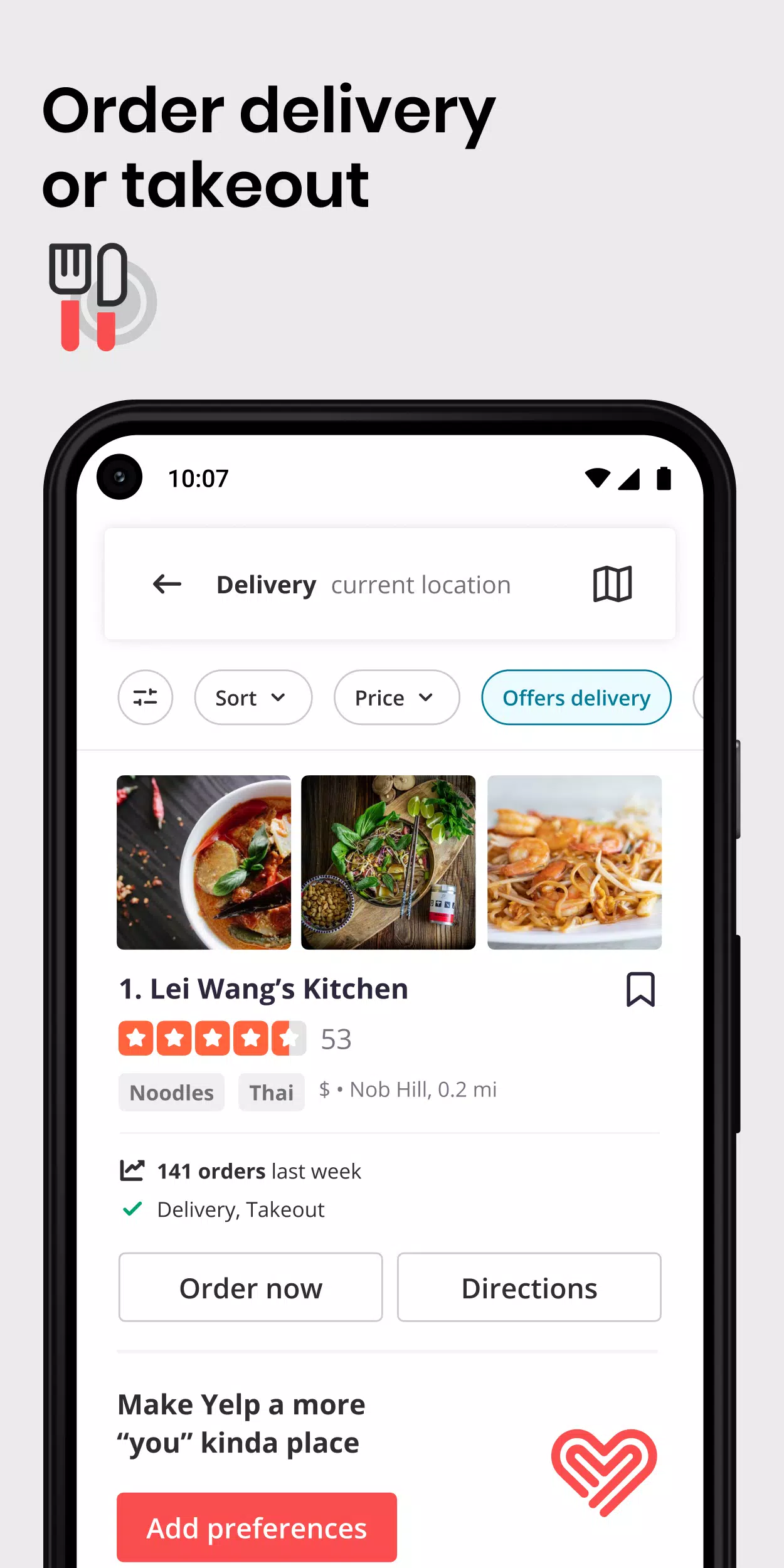Yelp Capture d'écran 2