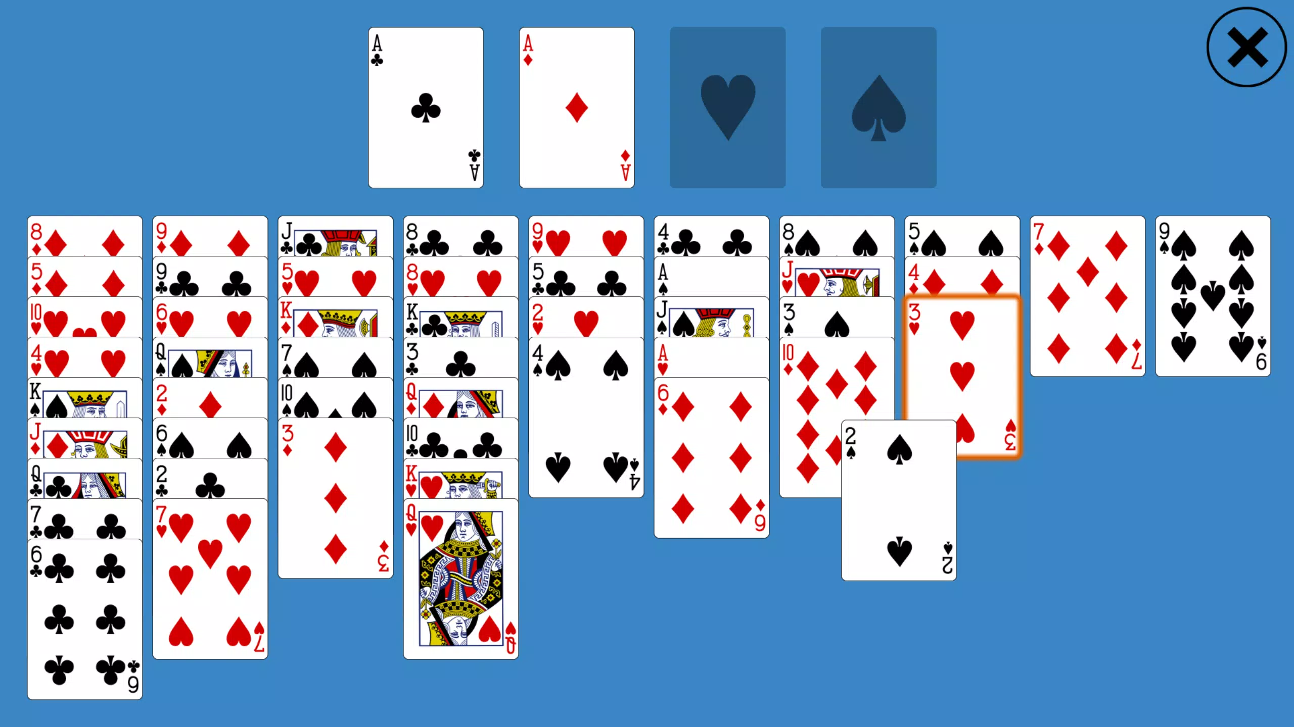 Classic Simple Simon Solitaire Tangkapan skrin 1