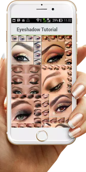 Eyeshadow Tutorial Captura de pantalla 1