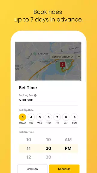 TADA - Taxi, Cab, Ride Hailing Screenshot 1