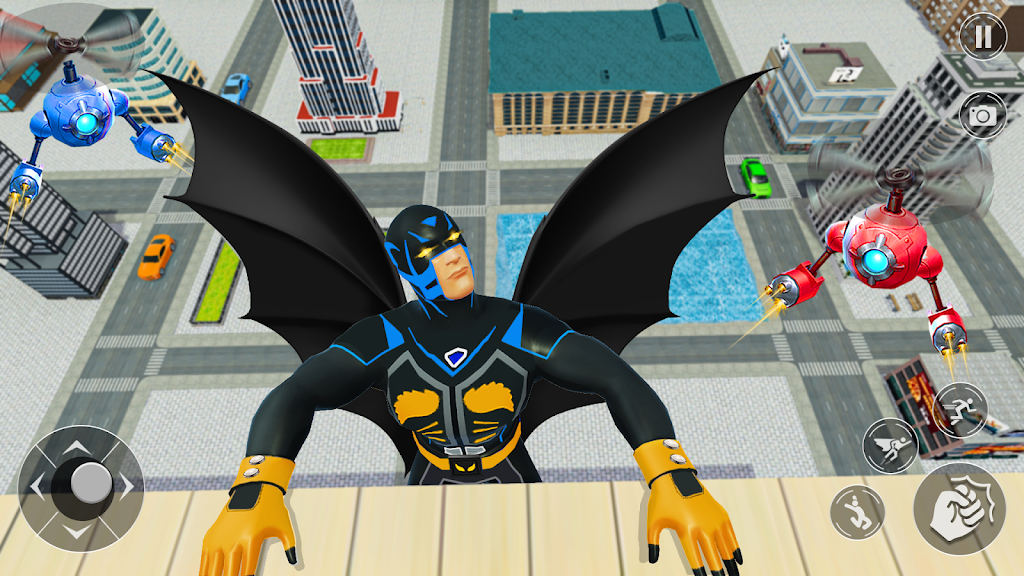 Flying Bat Robot Car Transform 스크린샷 2