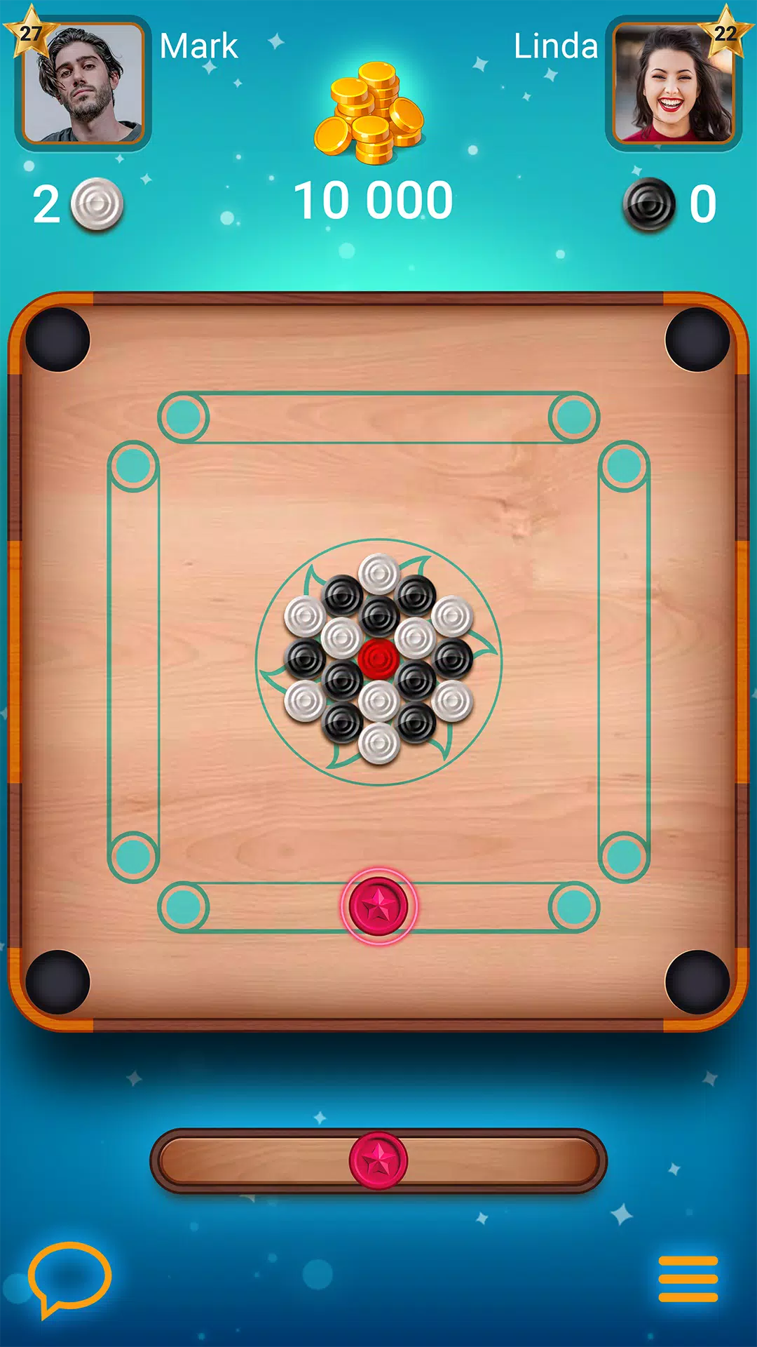 Carrom Lure - Disc pool game Zrzut ekranu 2