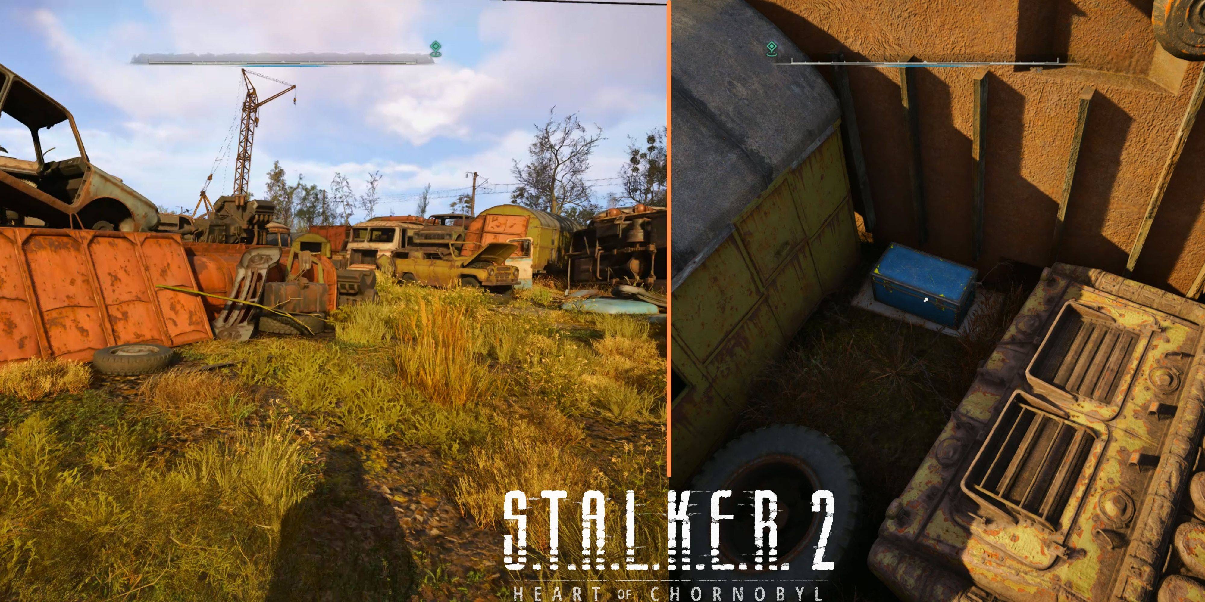 Stalker 2: Mở khóa Kho chứa Nhà báo trong Mê cung Rác