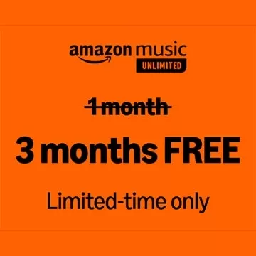 Amazon Music Unlimited: Bản dùng thử 3 tháng miễn phí có sẵn