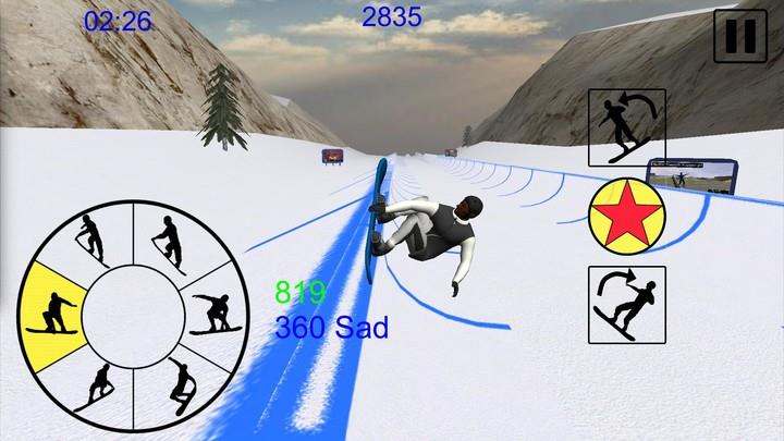 Schermata Snowboard Freestyle Mountain 2