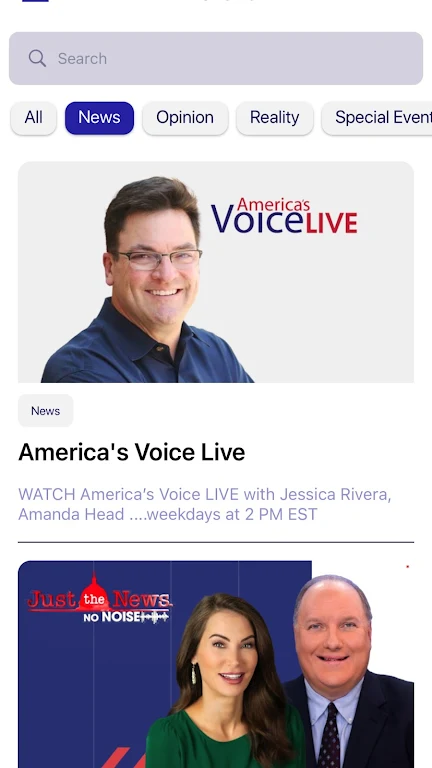 Real America’s Voice News Schermafbeelding 1