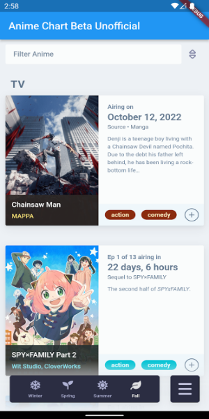 AniChart Beta Unofficial應用截圖第2張