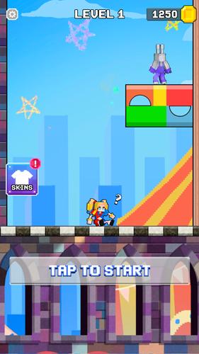 Rainbow Clown: Swing Monster Captura de pantalla 1