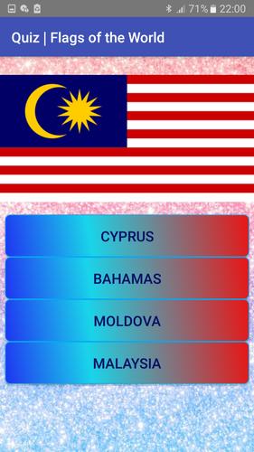 Quiz | Flags of the Countries スクリーンショット 3