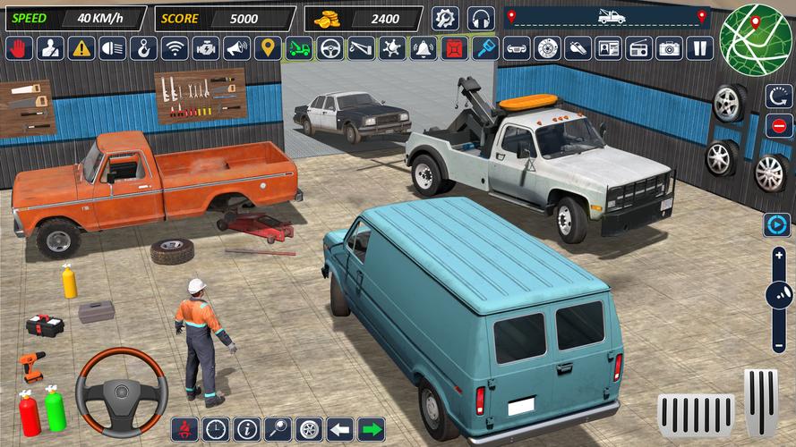 Tow Truck Driving: Truck Games 스크린샷 1