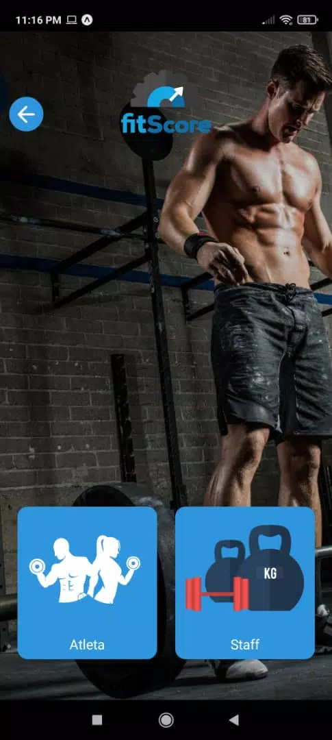 FitScore Captura de tela 1