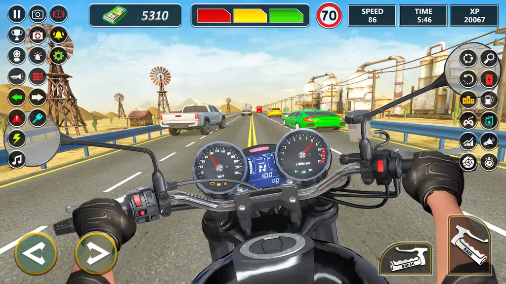 Moto Race Games: Bike Racing Captura de tela 2