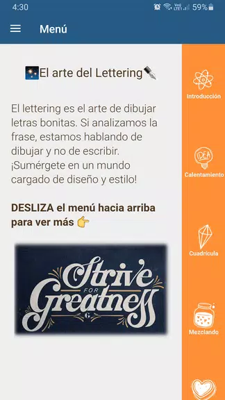 Cómo hacer escritura lettering Schermafbeelding 0