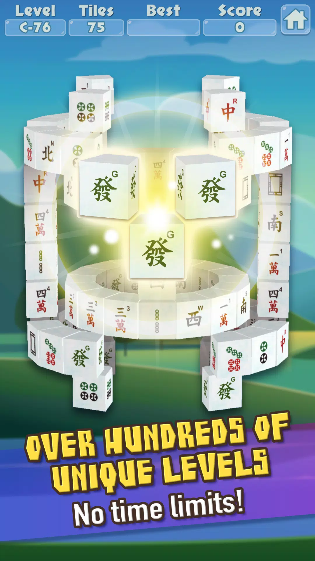 3D Mahjong Triple Tile Match Screenshot 3