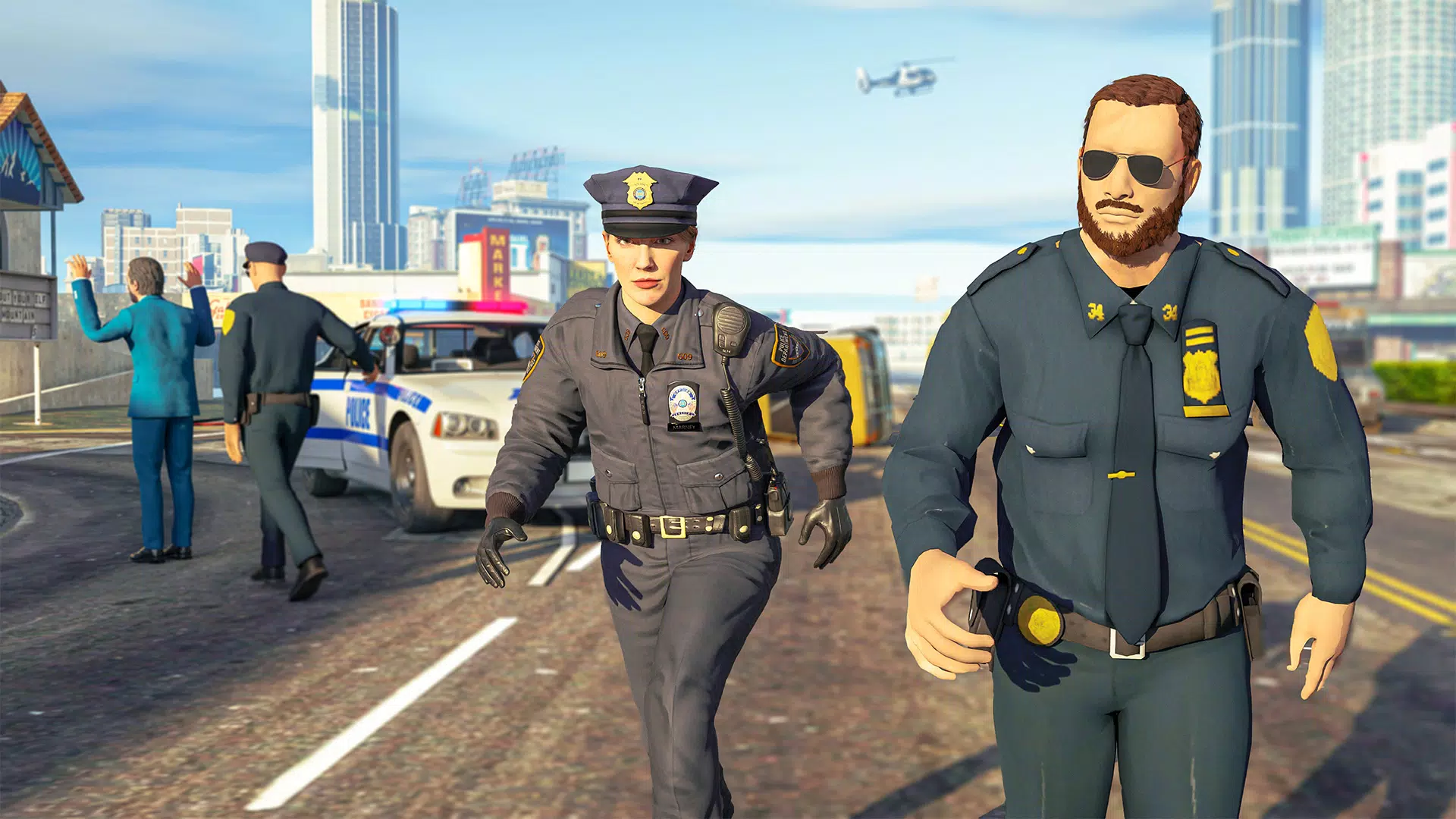 Police Simulator Job Cop Game Ekran Görüntüsü 1