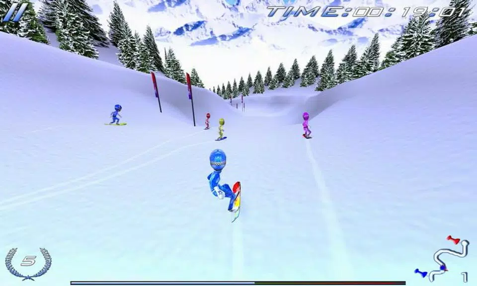 Snowboard Racing Ultimate Schermafbeelding 0