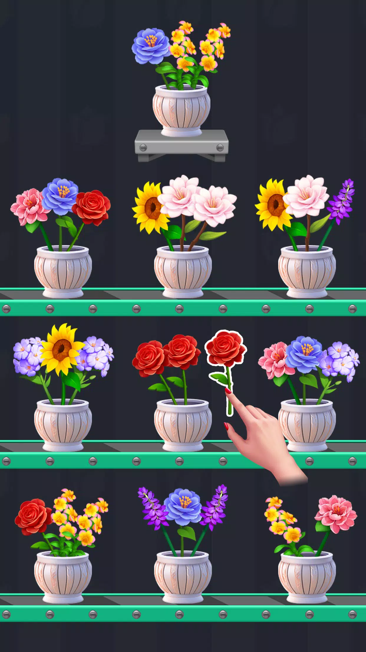 Blossom Sort® - Flower Games Ekran Görüntüsü 1