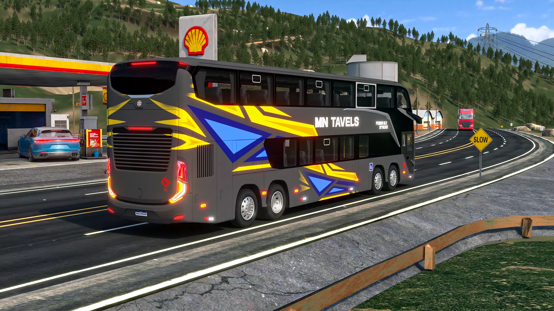 Bus Coach Simulator: City Bus 스크린샷 1