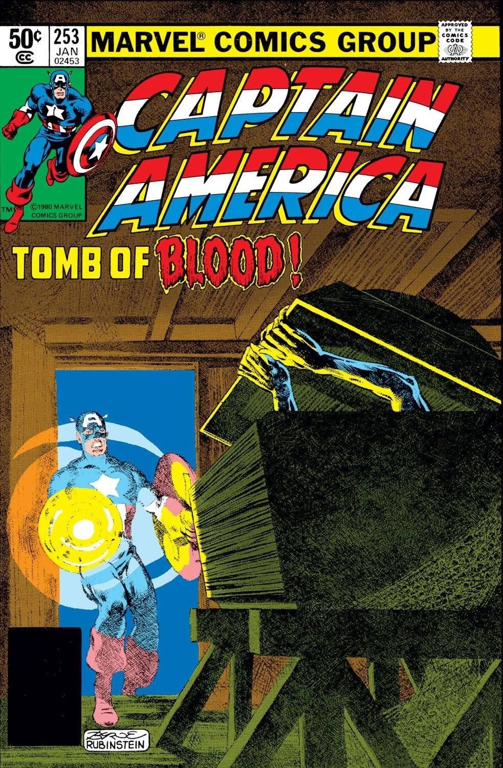 Captain America #253