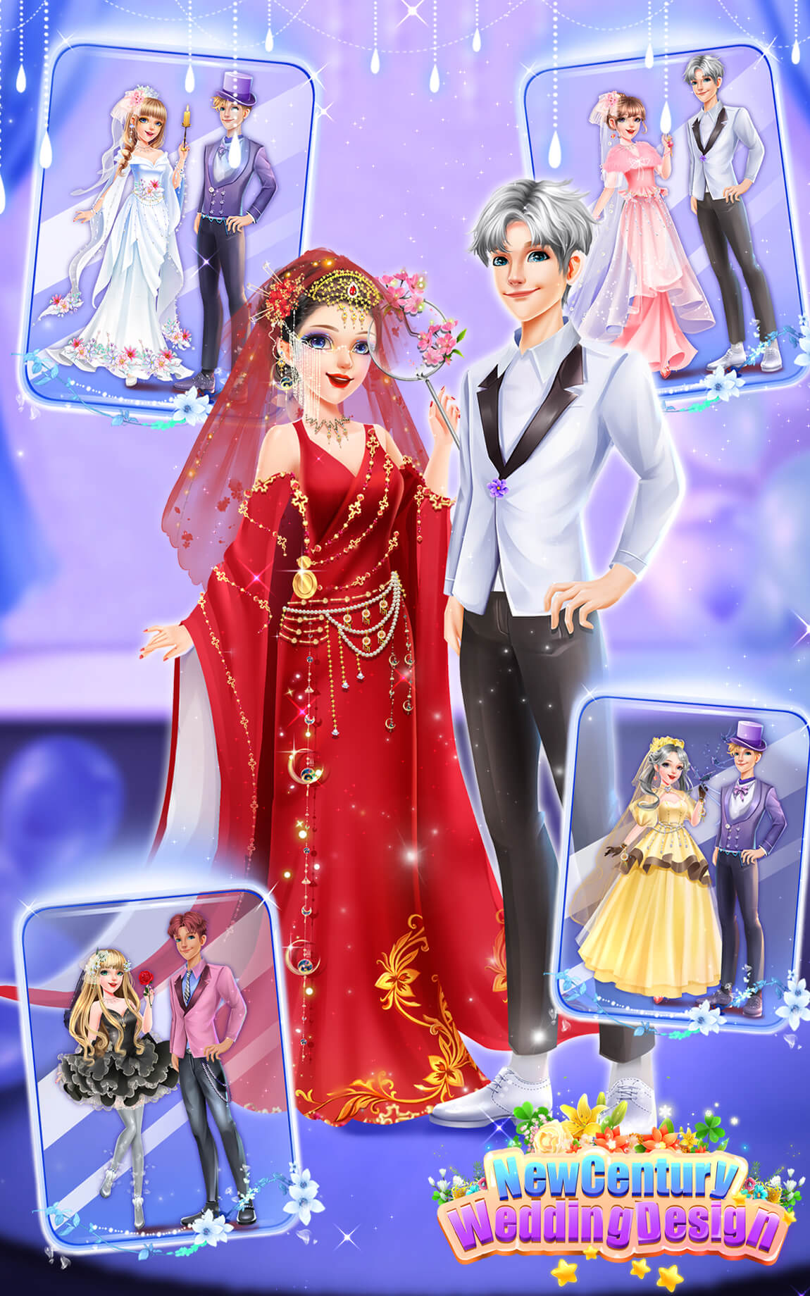 Century Wedding dressup Design Capture d'écran 0