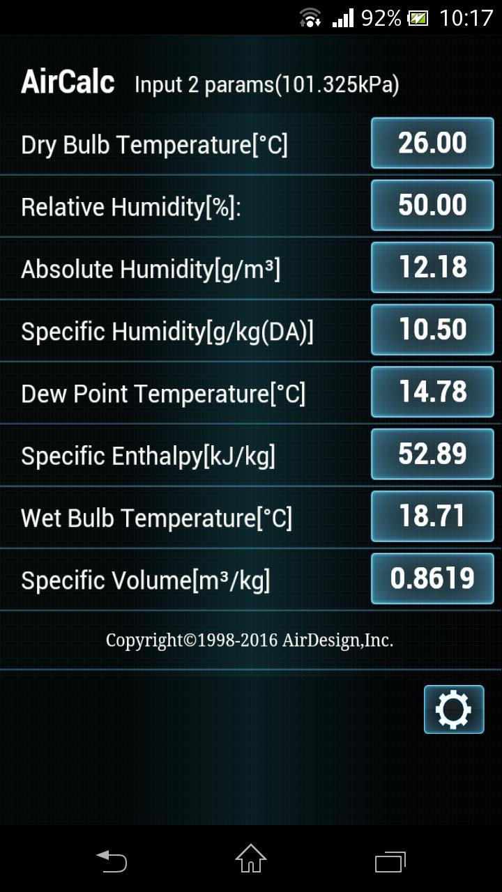 AirCalc for Android Capture d'écran 0