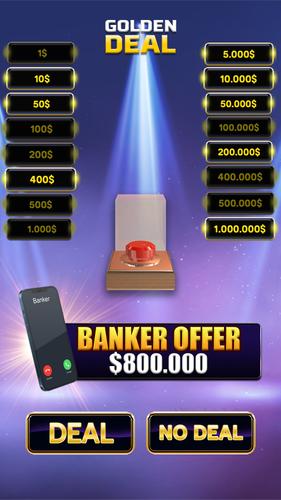 Million Golden Deal Game Ảnh chụp màn hình 1