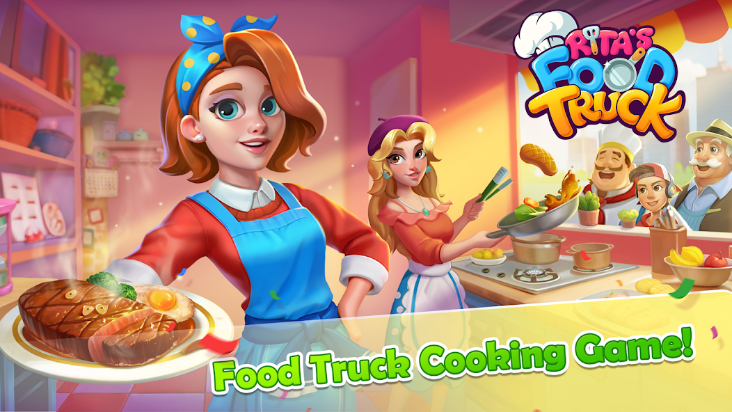 Rita’s Food Truck:Cooking Game Mod Screenshot 0