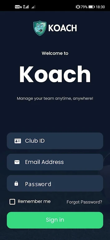 Koach Hub Schermafbeelding 0