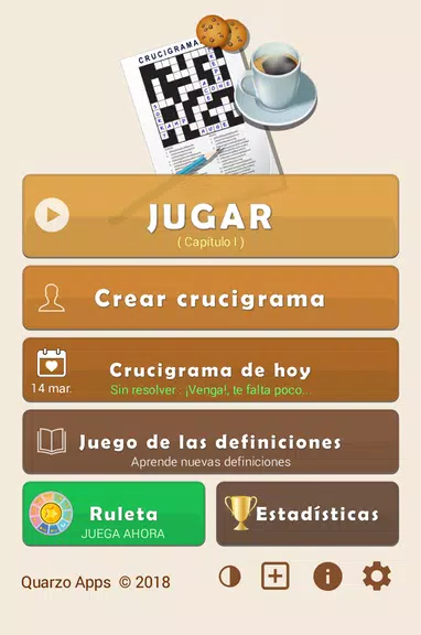 Crosswords Spanish crucigramas Screenshot 0