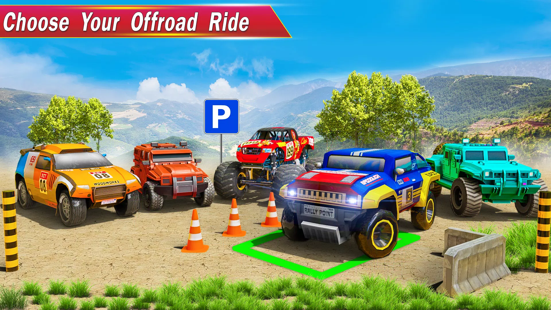 Off The Road-Hill Driving Game 스크린샷 3