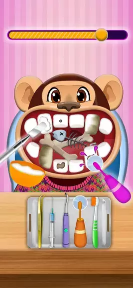 Hippo’s Doctor : Dentist Games Tangkapan skrin 1