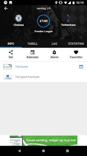 TVkampen.com sport på TV स्क्रीनशॉट 1