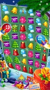 Candy Christmas Match 3 Captura de pantalla 2