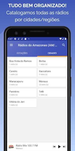 Rádios do Amazonas (AM/FM) ภาพหน้าจอ 1