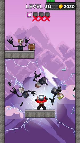 Hero Teleport: Toilet Fight Captura de pantalla 3