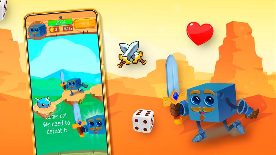 Dice Adventures Ảnh chụp màn hình 1