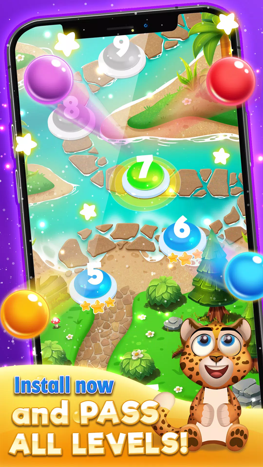 Bubble Pop: Wild Rescue Скриншот 3